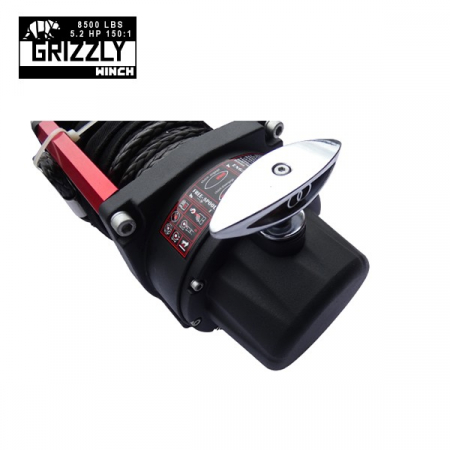 Troliu electric Grizzly 8500 lbs - 3855 kg - raport 150:1 - șufă sintetică [8]