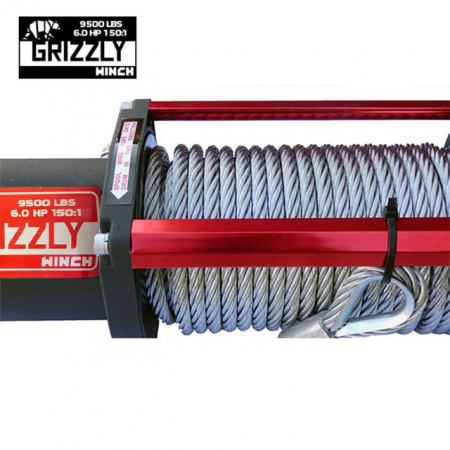 Troliu electric Grizzly 9500 lbs - 4310 kg - raport 150:1 - cablu oțel [2]
