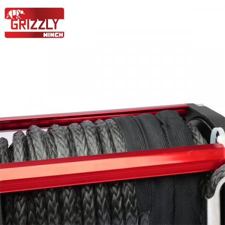 Troliu electric Grizzly 9500 lbs - 4310 kg - raport 150:1 - șufă sintetică [2]