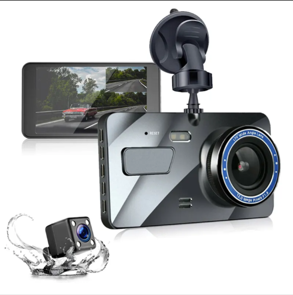 Cameră Auto DVR Dual Lens Full HD 4” [1]