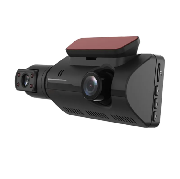 Cameră Auto DVR Full HD 1080P cu Dublă Lentilă – Înregistrare Față + Interior, Unghi Larg, Night Vision [2]