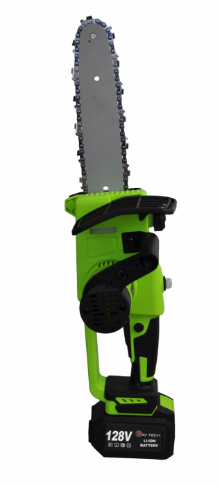 DRUJBA CU LAMA 30.5CM, LANT DE 10", 2500RPM, 2 ACUMULATORI 6AH [2]