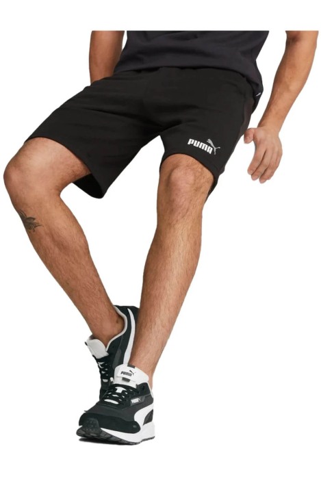 ess+ 2 col shorts 10" puma black-puma wh 586766-61 [3]