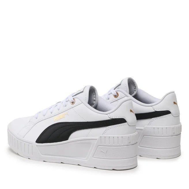Karmen Wedge PUMA White-PUMA Black-Gold 390985-02 [4]