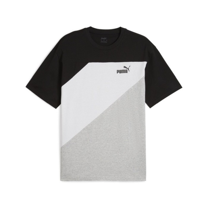 PUMA POWER Colorblock Tee PUMA Black 678929-01 [1]