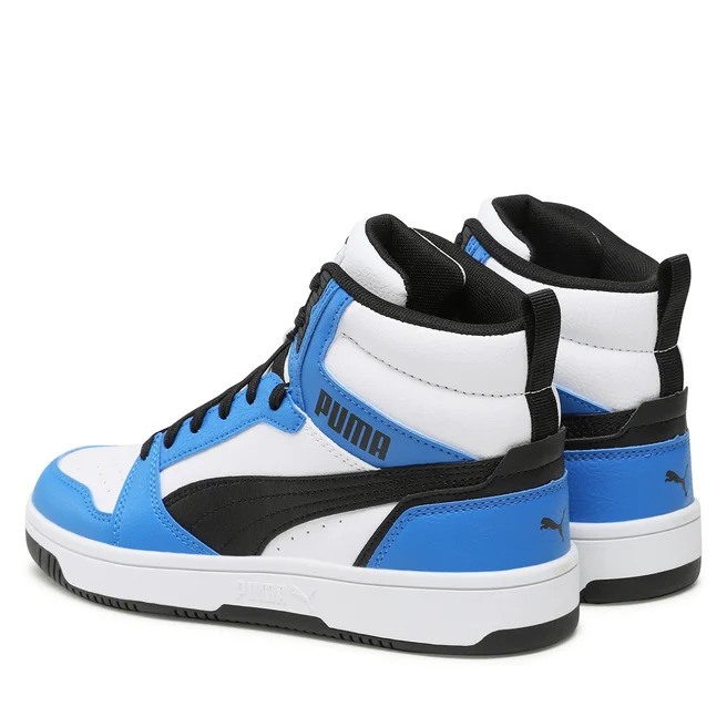 Puma Rebound V6 Mid Jr PUMA White-PUMA B 393831-06 [4]