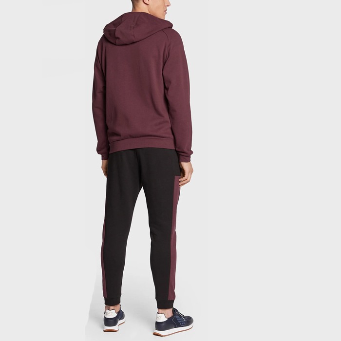 tuta felpa full zip cappuccio train visibility PJ07Z-6LPV66-24BN [3]