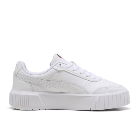 Pantofi sport damă - Carina Mia Jr PUMA White-PUMA Gold 403746-02