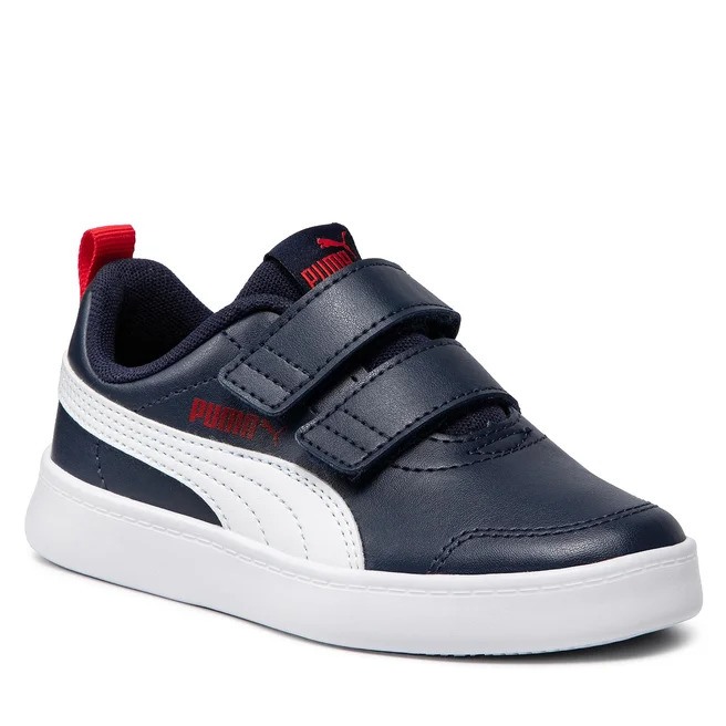 courtflex v2 v ps peacoat-high risk red 371543-01 [1]
