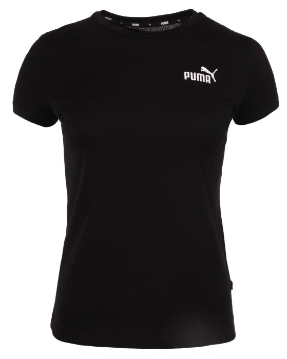 Tricouri dama - ESS+ Embroidery Tee Puma Black 848331-01