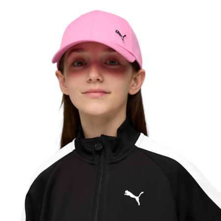 Noutati - ESS METAL PUMA CAT BB Cap Jr Posie Pink 026556-04
