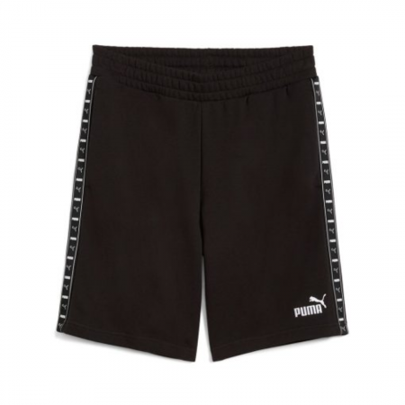Pantaloni scurti barbati - ESS TAPE Shorts 9" TR PUMA Black 684683-01