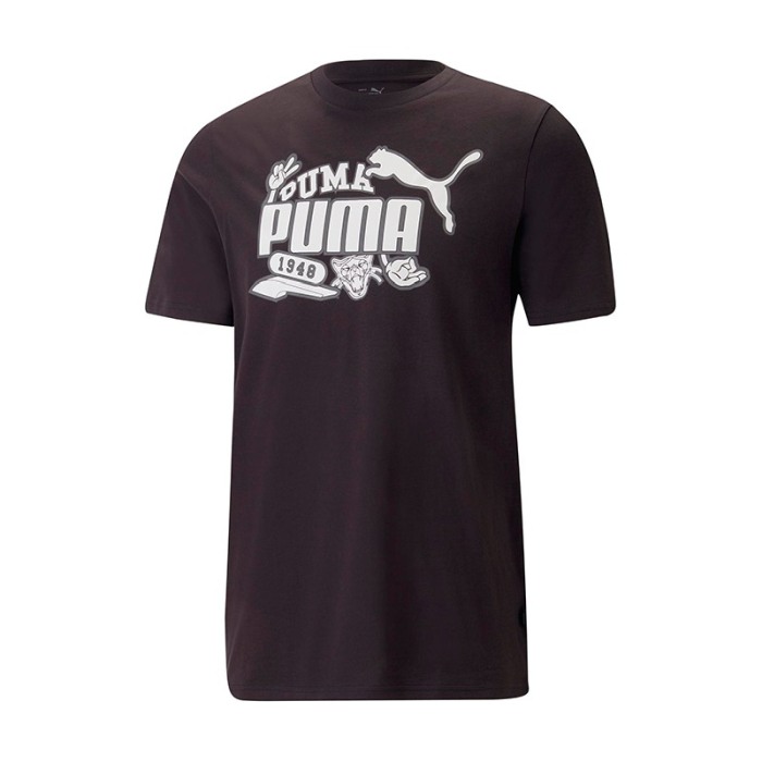 graphics icon tee puma black 674476-01 [0]