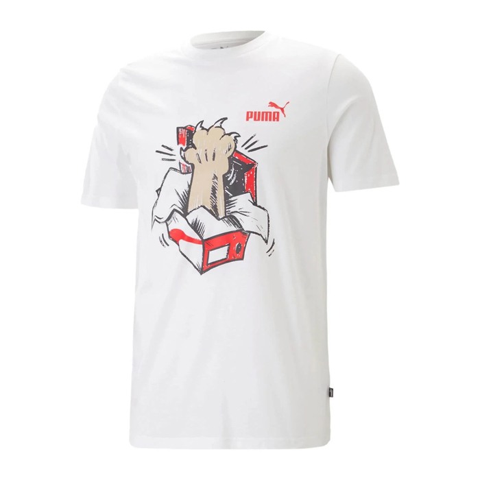 graphics sneaker tee puma white 674478-02 [0]