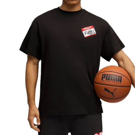 Noutati - HooperHotline Tee I PUMA Black 632835-02
