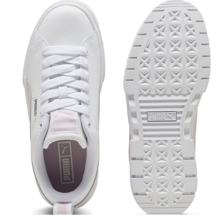 Mayze Lth Jr PUMA White-Rose Mauve 384527-31 [3]