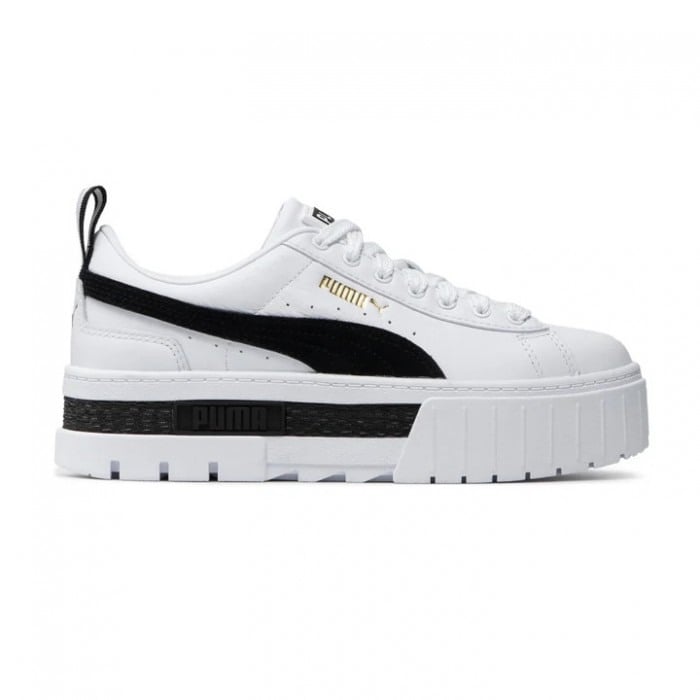 Pantofi sport damă - Mayze Lth Wn s Puma White-Puma Black 381983-01