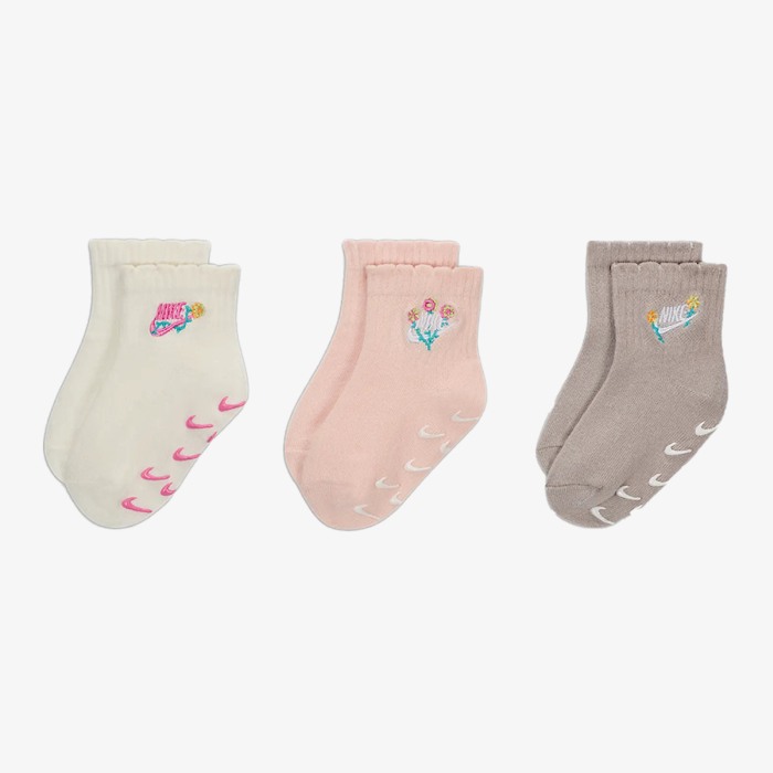 nhg 3pk girls flowral sock [0]