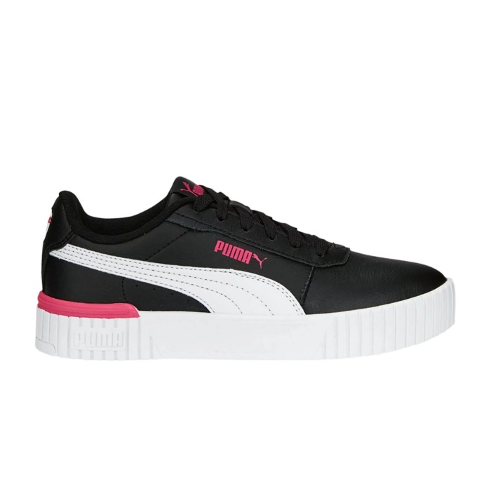 Pantofi sport damă - Carina 2.0 Jr Puma Black-Puma White-Glow 386185-08