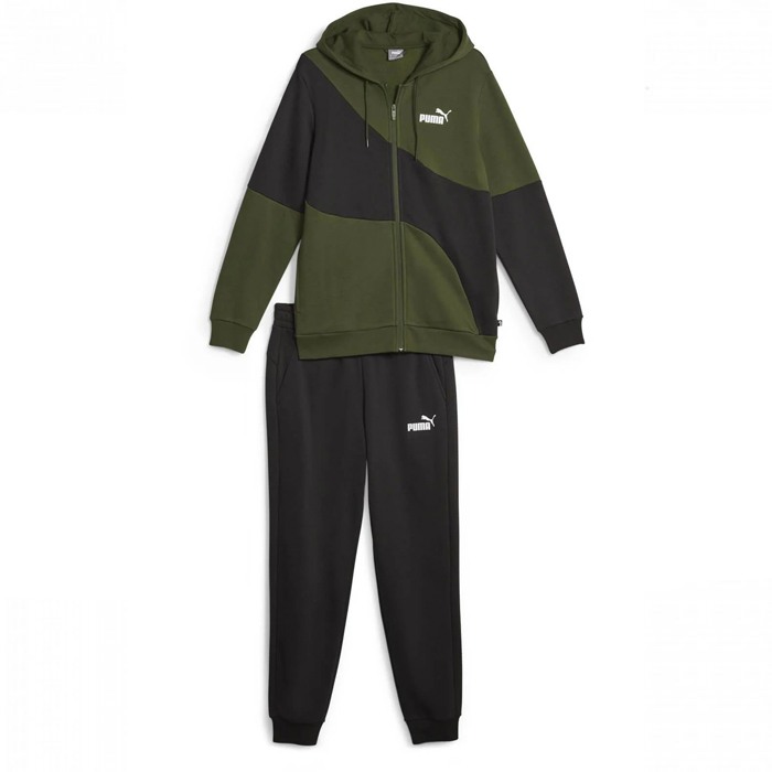 puma power cat sweat suit myrtle 675972-31 [1]