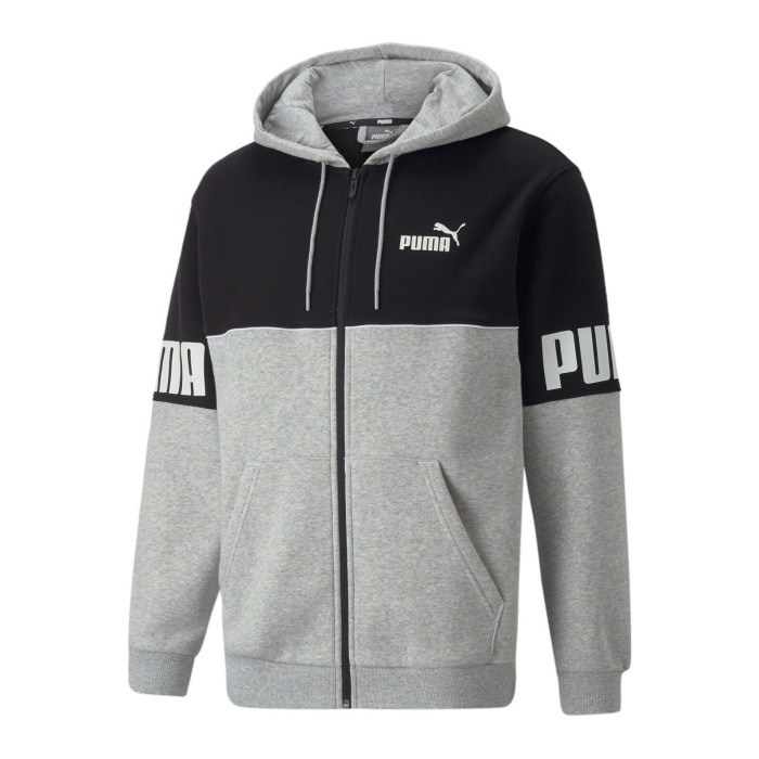 puma power colorblock full-zip hoodie fl 849841-04 [0]