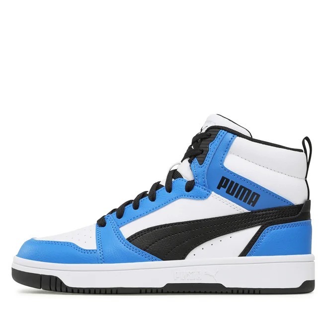 Puma Rebound V6 Mid Jr PUMA White-PUMA B 393831-06 [2]