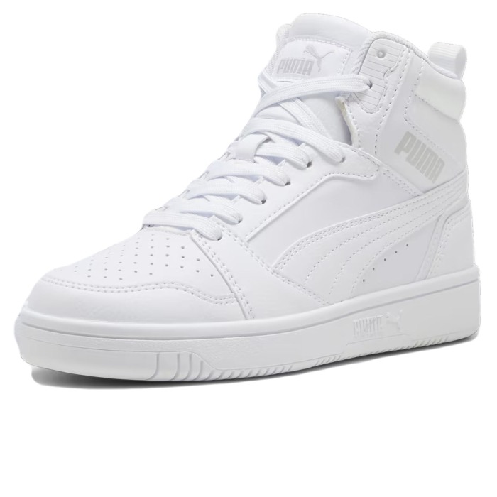Puma Rebound V6 Mid Jr PUMA White-Cool L 393831-05 [1]