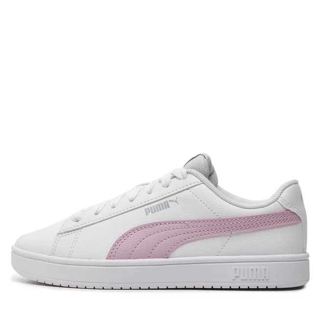 puma rickie classic jr puma white-grape 394252-10 [1]