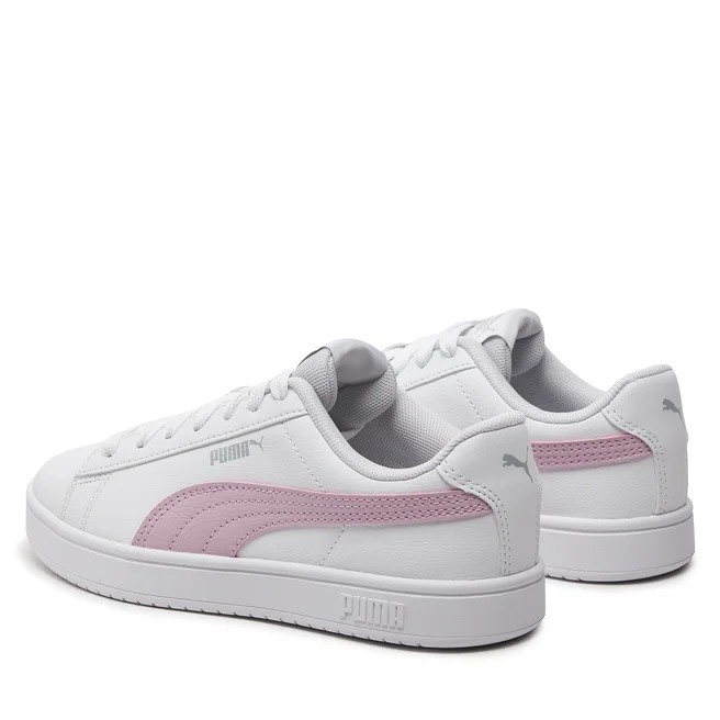 puma rickie classic jr puma white-grape 394252-10 [3]