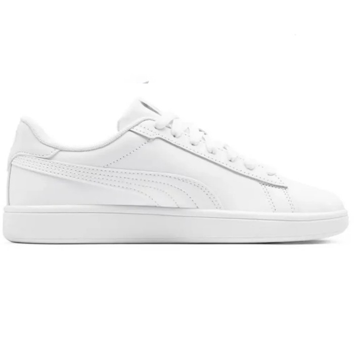 Pantofi sport damă - Puma Smash 3.0 L Jr Puma White-Cool Ligh 392031-02