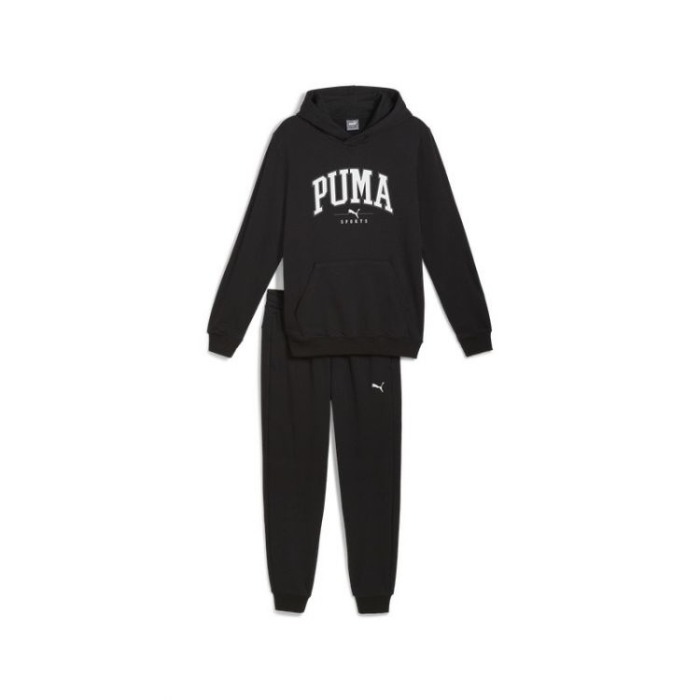 Treninguri barbati - PUMA SQUAD Hooded Suit TR PUMA Black 681901-01