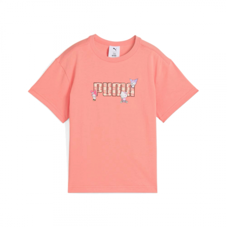 Tricouri copii - PUMA X HELLO KITTY & FRIENDS Relaxed Gra 630062-18