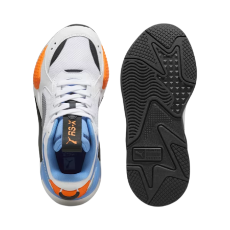 RS-X Boys Jr PUMA White-Blue Skies 395557-01 [5]