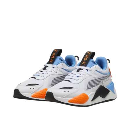 RS-X Boys Jr PUMA White-Blue Skies 395557-01 [3]