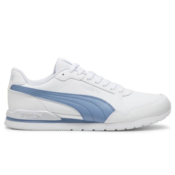 Sale - ST Runner v3 L PUMA White-Zen Blue-Silve 384855-25