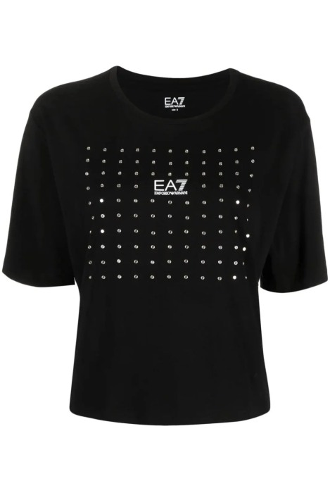 imbracaminte - T-SHIRT BOXY STUDS CROSSOVER TJFKZ-6RTT30-1200