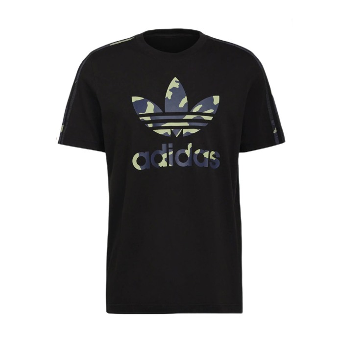 t-shirt cotone manica corta trefoil camo HF4888 [0]