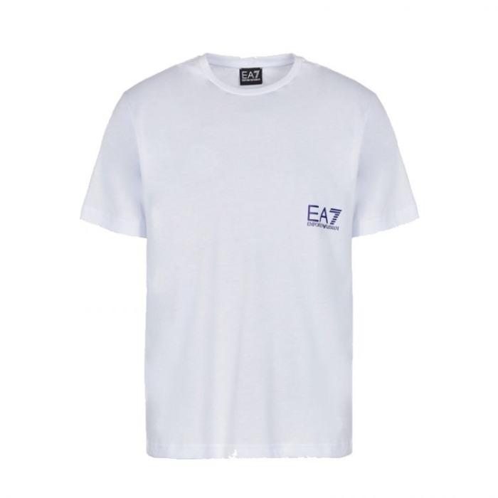 Tricouri barbati - T-Shirt Manica Corta Cotone Logo Oversize Flock - Train PJNVZ-6RPT06-1100