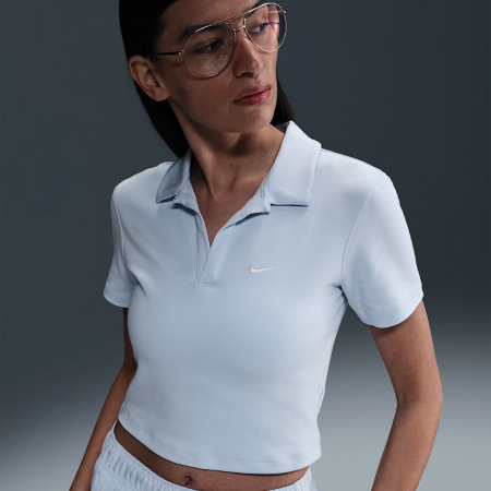 imbracaminte - W NSW ESSNTL SS POLO CRP TOP DV7884-423