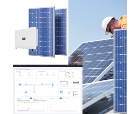 Sistem fotovoltaic on-grid 100kW, Invertor Huawei, trifazat, panouri Canadian Solar N-Type (montaj si dosar prosumator incluse) [1]