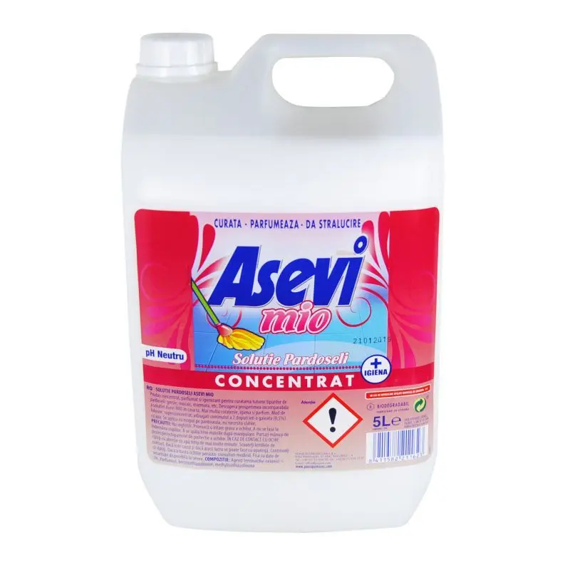 Detergenti - Asevi Mio-Detergent manual concentrat pentru pardoseli, 5L