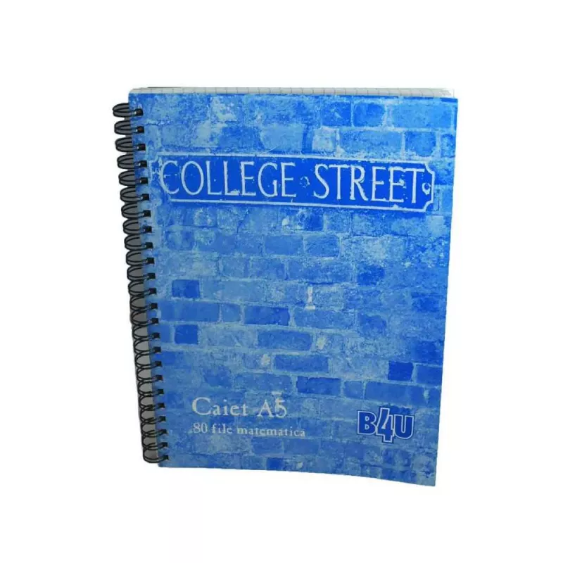 Papetarie si birotica - Bloc notes A5, 50 file arc dublu matematica