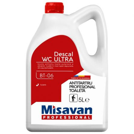 Detergenti - Detartrant toaleta forte Misavan Professional Descal Wc Ultra 5l