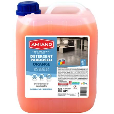 Detergenti - Detergent universal pardoseli Amiano Orange 5l