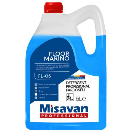 Detergenti - Detergent universal pardoseli Misavan Professional Floor Marino 5L