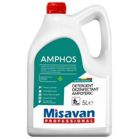 Detergenti - Dezinfectant amfoteric Misavan Professional Amphos 5l