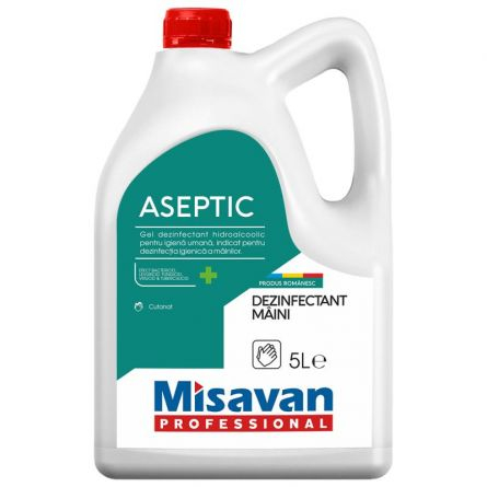 Detergenti - Dezinfectant maini Misavan Professional Aseptic 5l