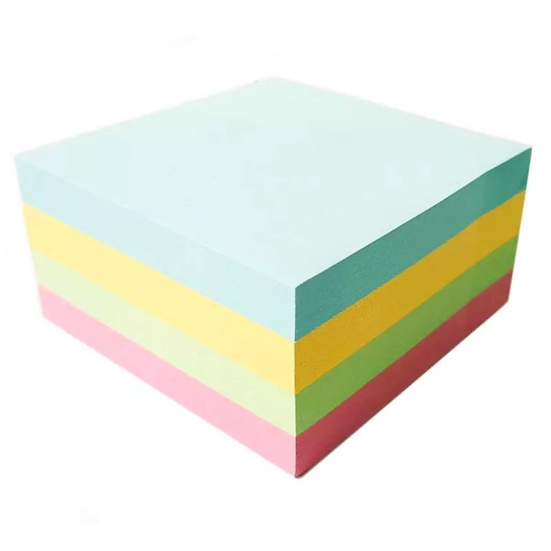 Papetarie si birotica - Notite adezive 76x50mm, diverse culori pale