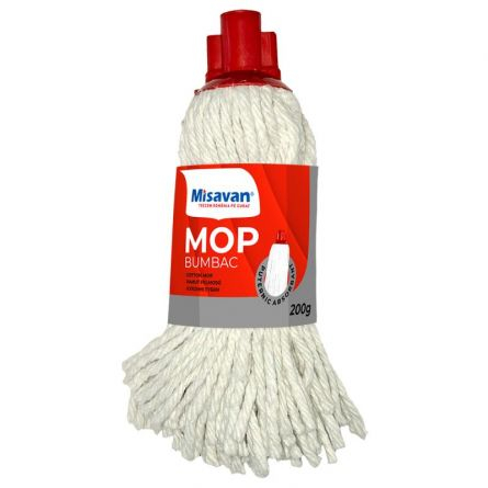 Articole curatenie - Rezerva mop Misavan, bumbac, 200g
