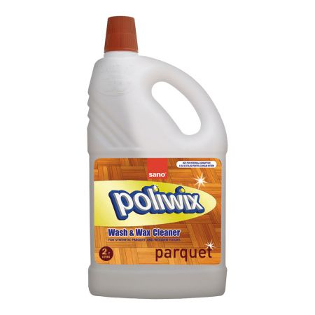 Detergenti - SANO POLIWIX PARQUET Manual, 1L, detergent parchet